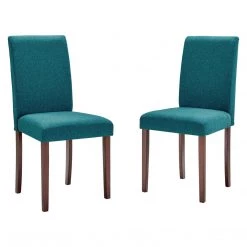 Modway Upholstered Fabric Dining Side Chair Set Of 2 Dining Room