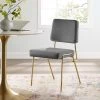 Modway Craft Performance Velvet Dining Side Chair Dining Room