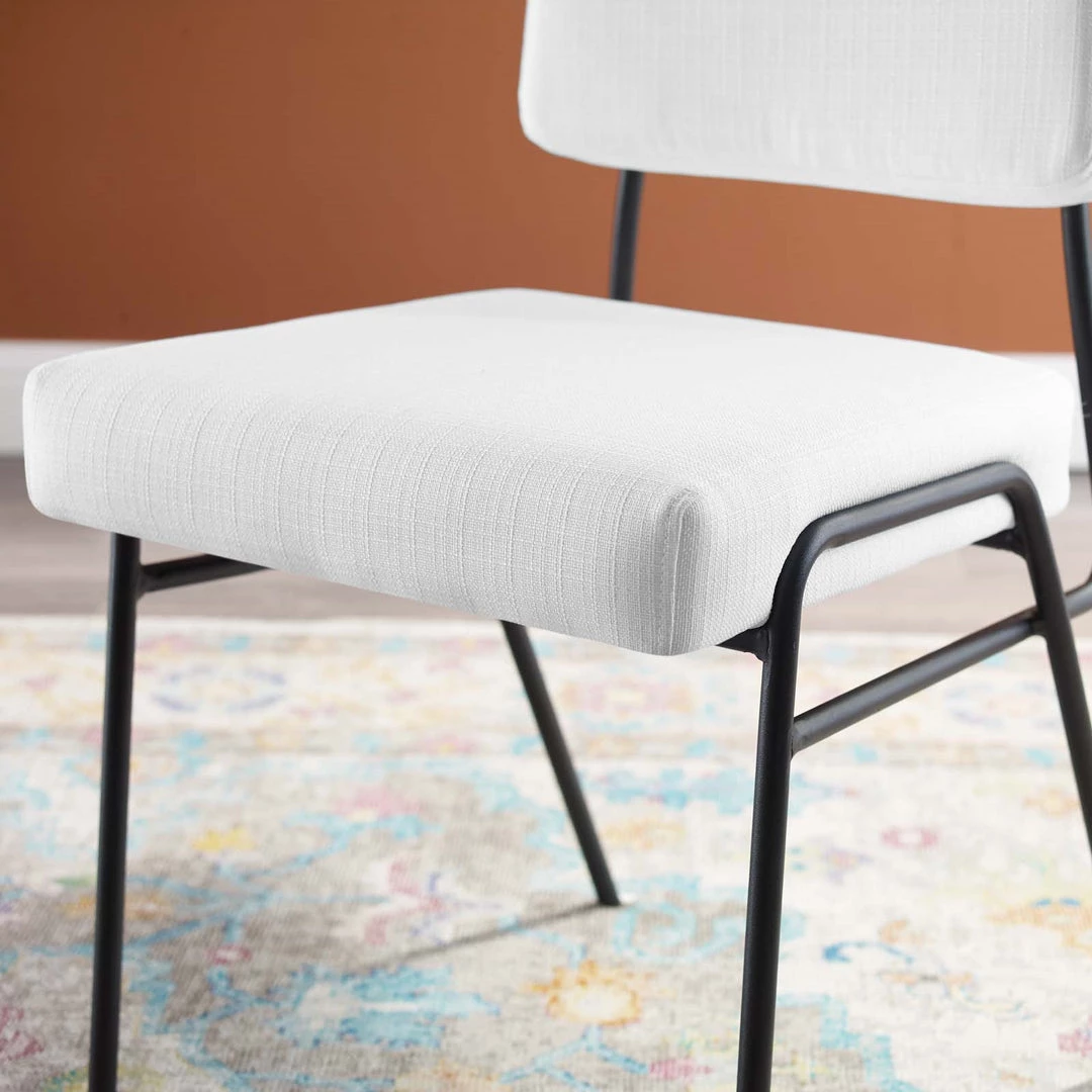 Modway Dining Room Craft Upholstered Fabric Dining Side Chair