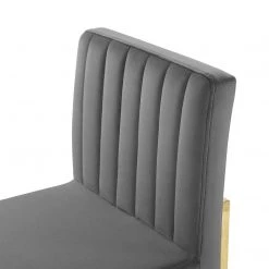 Modway Channel Velvet Dining Chair Dining Room