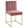Modway Channel Velvet Dining Chair Dining Room