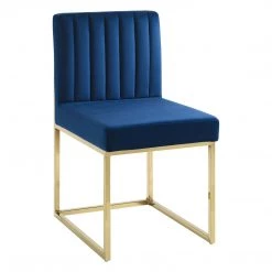 Modway Channel Velvet Dining Chair Dining Room