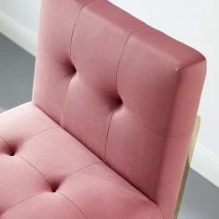 Modway Privy Velvet Bar Stool Dining Room