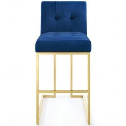 Modway Privy Velvet Bar Stool Dining Room