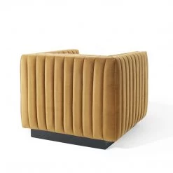 Modway Conjure Channel Tufted Performance Velvet Accent Armchair