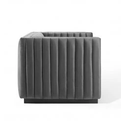 Modway Conjure Channel Tufted Performance Velvet Accent Armchair