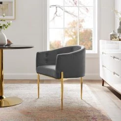 Modway Savour Tufted Performance Velvet Accent Chair Accent Chairs