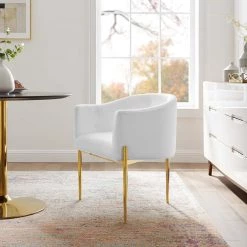 Modway Savour Tufted Performance Velvet Accent Chair Accent Chairs