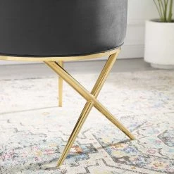 Modway Tufted Performance Velvet Accent Dining Armchair