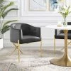 Modway Tufted Performance Velvet Accent Dining Armchair