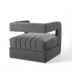 Modway Range Tufted Performance Velvet Accent Armchair Living Room