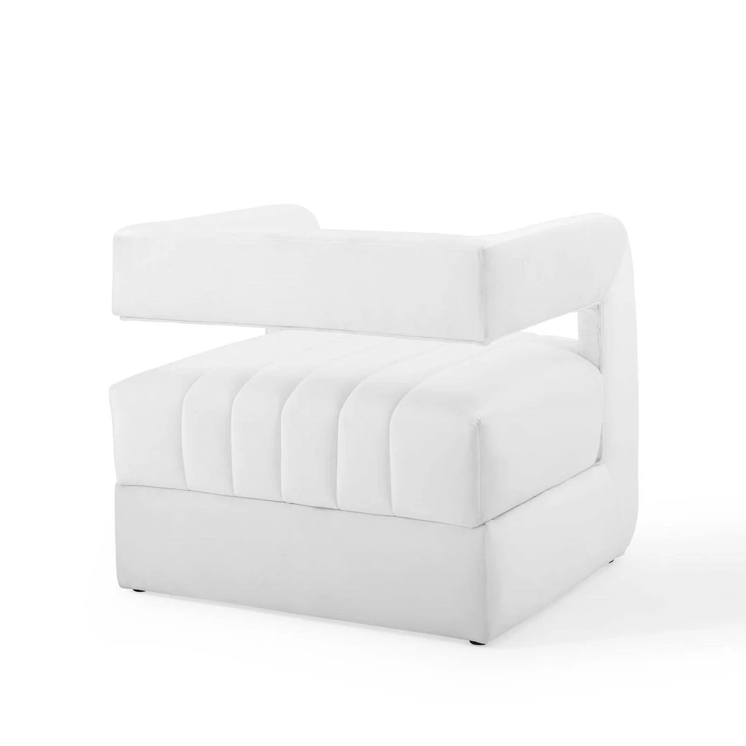 Modway Range Tufted Performance Velvet Accent Armchair Living Room