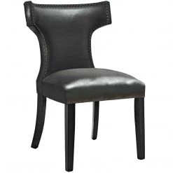 Modway Curve Vinyl Dining Chair Dining Room
