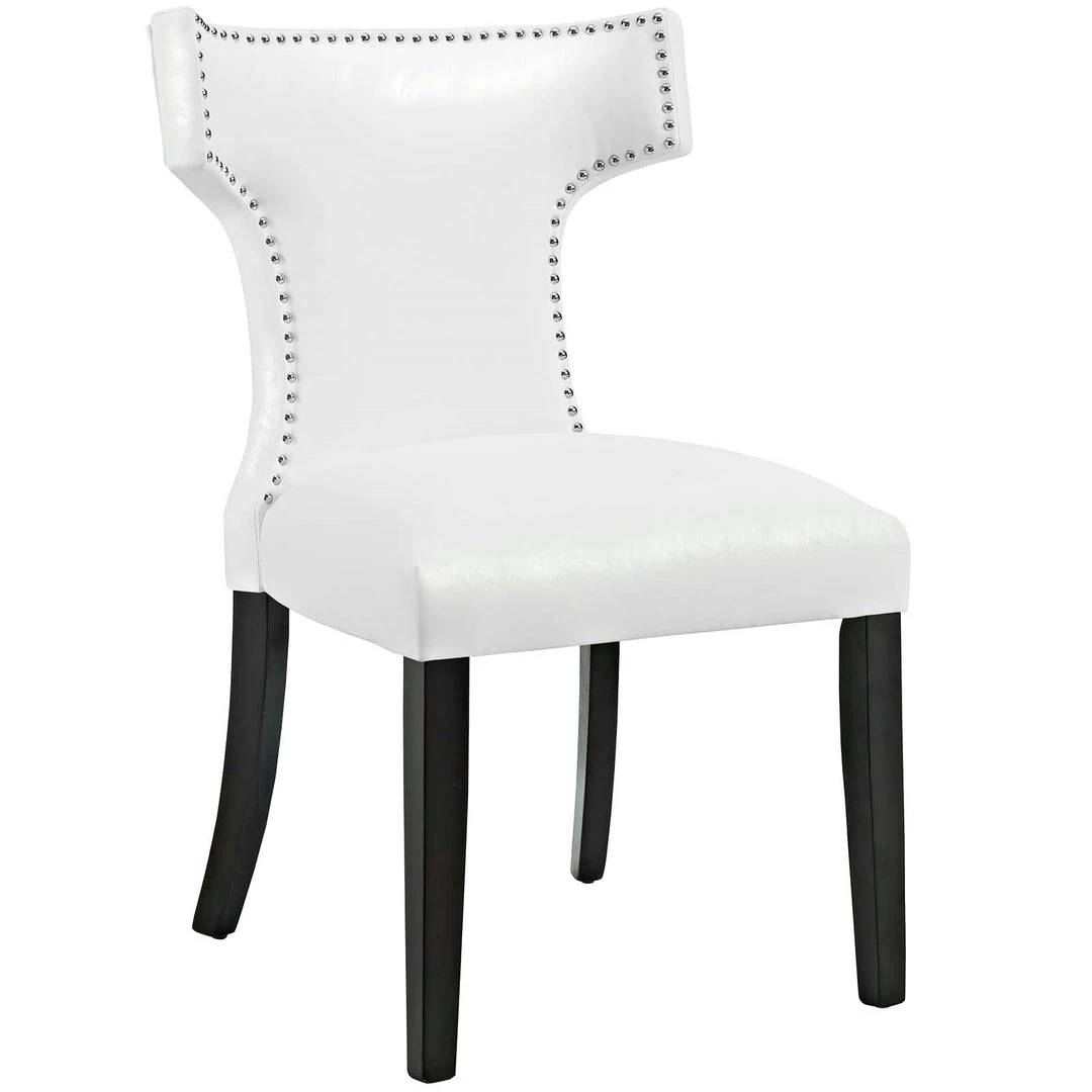 Modway Curve Vinyl Dining Chair Dining Room