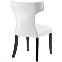 Modway Curve Vinyl Dining Chair Dining Room
