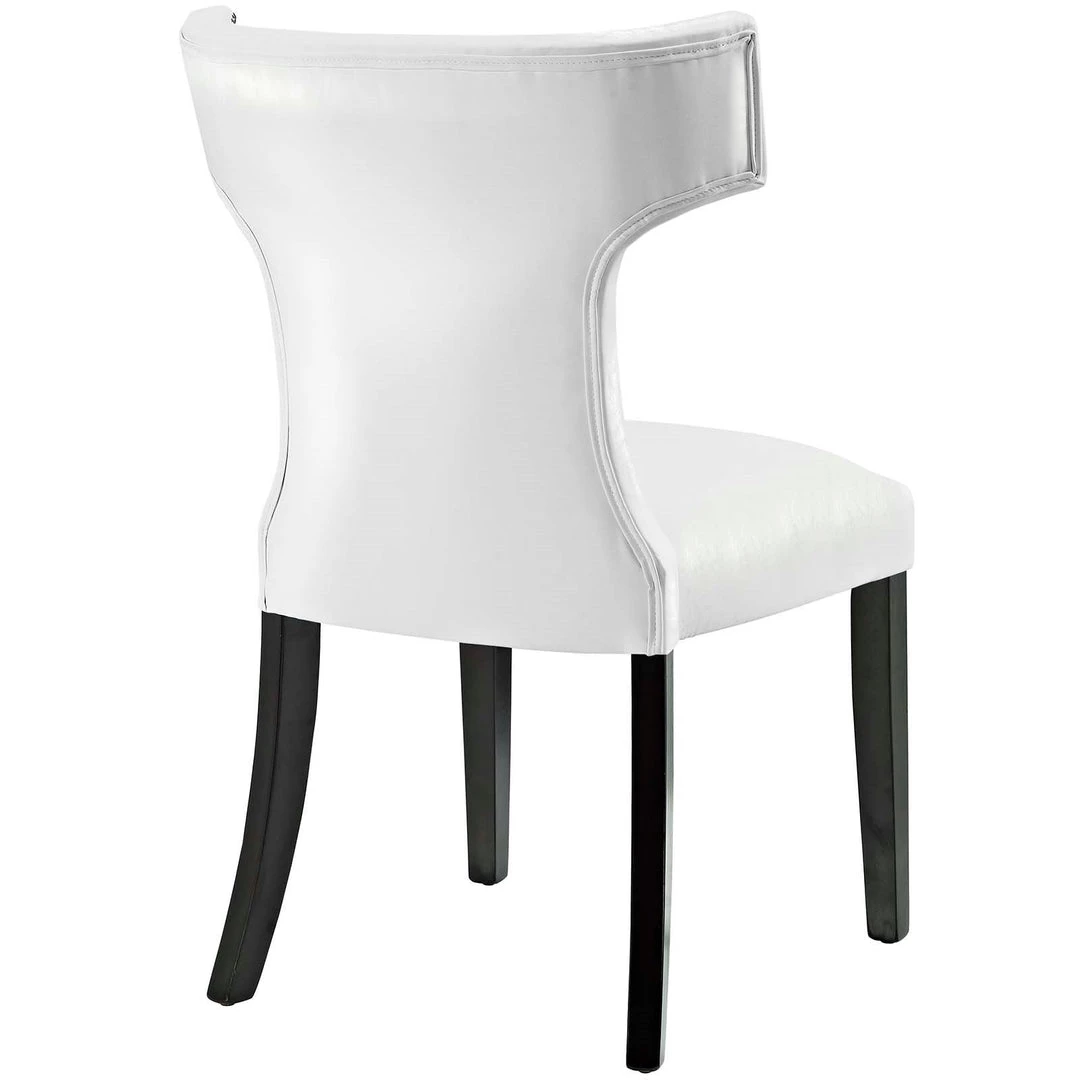 Modway Curve Vinyl Dining Chair Dining Room