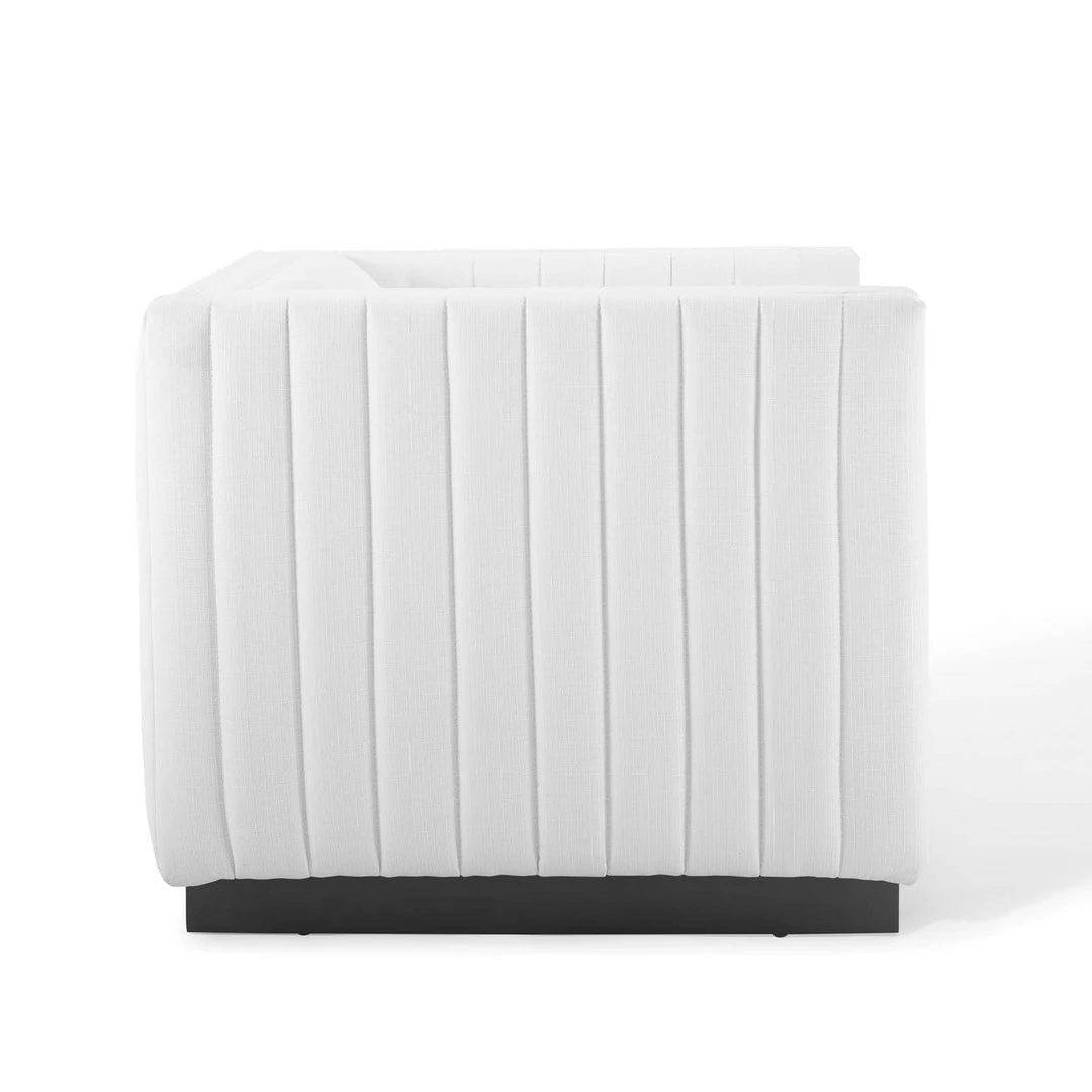 Modway Conjure Tufted Upholstered Fabric Armchair Living Room