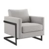 Modway Posse Upholstered Fabric Accent Chair Living Room