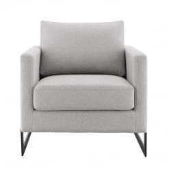 Modway Posse Upholstered Fabric Accent Chair Living Room