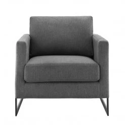 Modway Posse Upholstered Fabric Accent Chair Living Room