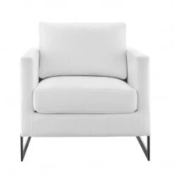 Modway Posse Upholstered Fabric Accent Chair Living Room