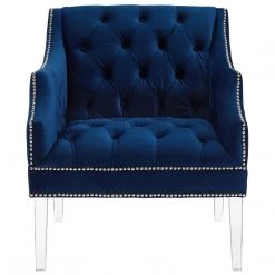 Modway Proverbial Armchair Performance Velvet Set Of 2 Living Room