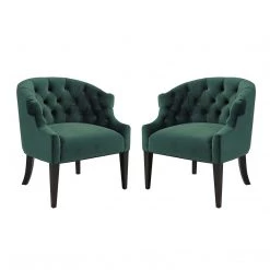 Modway Precept Armchair Performance Velvet Set Of 2 Living Room