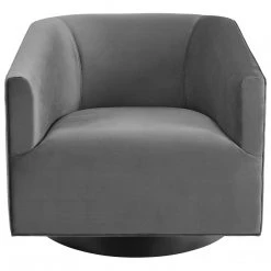 Modway Twist Swivel Chair Performance Velvet Set Of 2