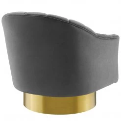 Modway Living Room Buoyant Swivel Chair Performance Velvet Set Of 2