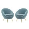 Modway Circuit Accent Chair Performance Velvet Set Of 2