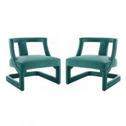 Modway Requisite Armchair Performance Velvet Set Of 2