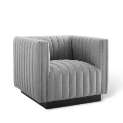 Modway Conjure Tufted Armchair Upholstered Fabric Set Of 2