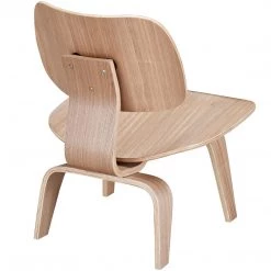 Modway Living Room Fathom Wood Lounge Chair