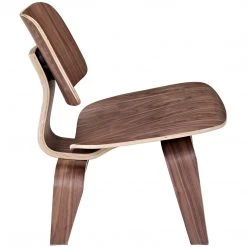 Modway Living Room Fathom Wood Lounge Chair