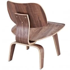 Modway Living Room Fathom Wood Lounge Chair