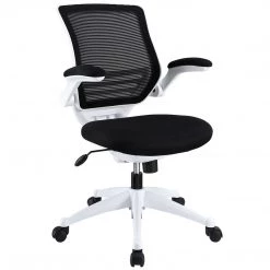 Modway Edge White Base Office Chair