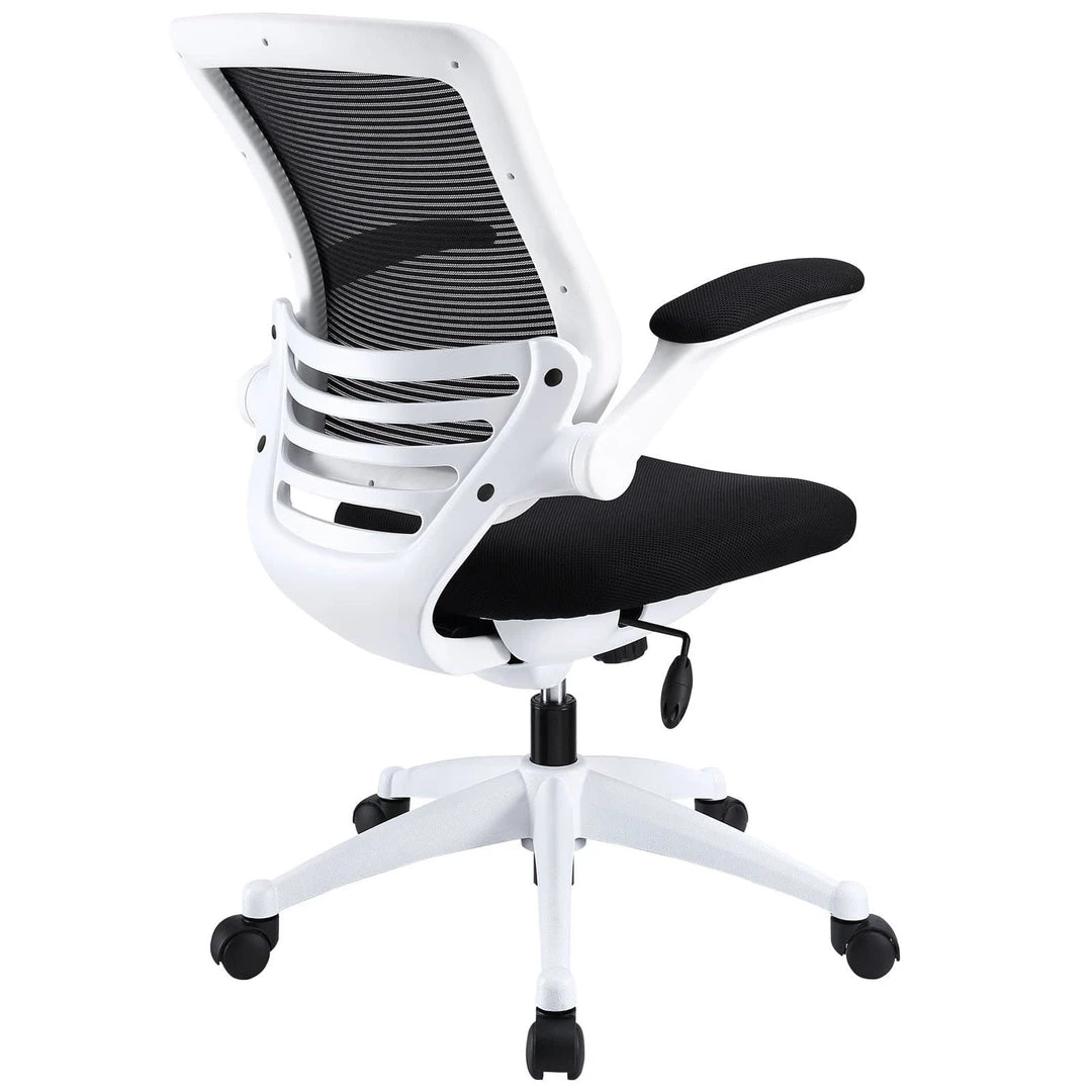 Modway Edge White Base Office Chair