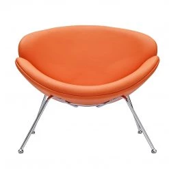 Modway Nutshell Upholstered Vinyl Lounge Chair