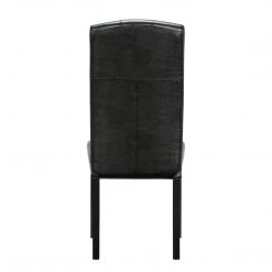 Modway Perdure Dining Vinyl Black Side Chair Dining Room