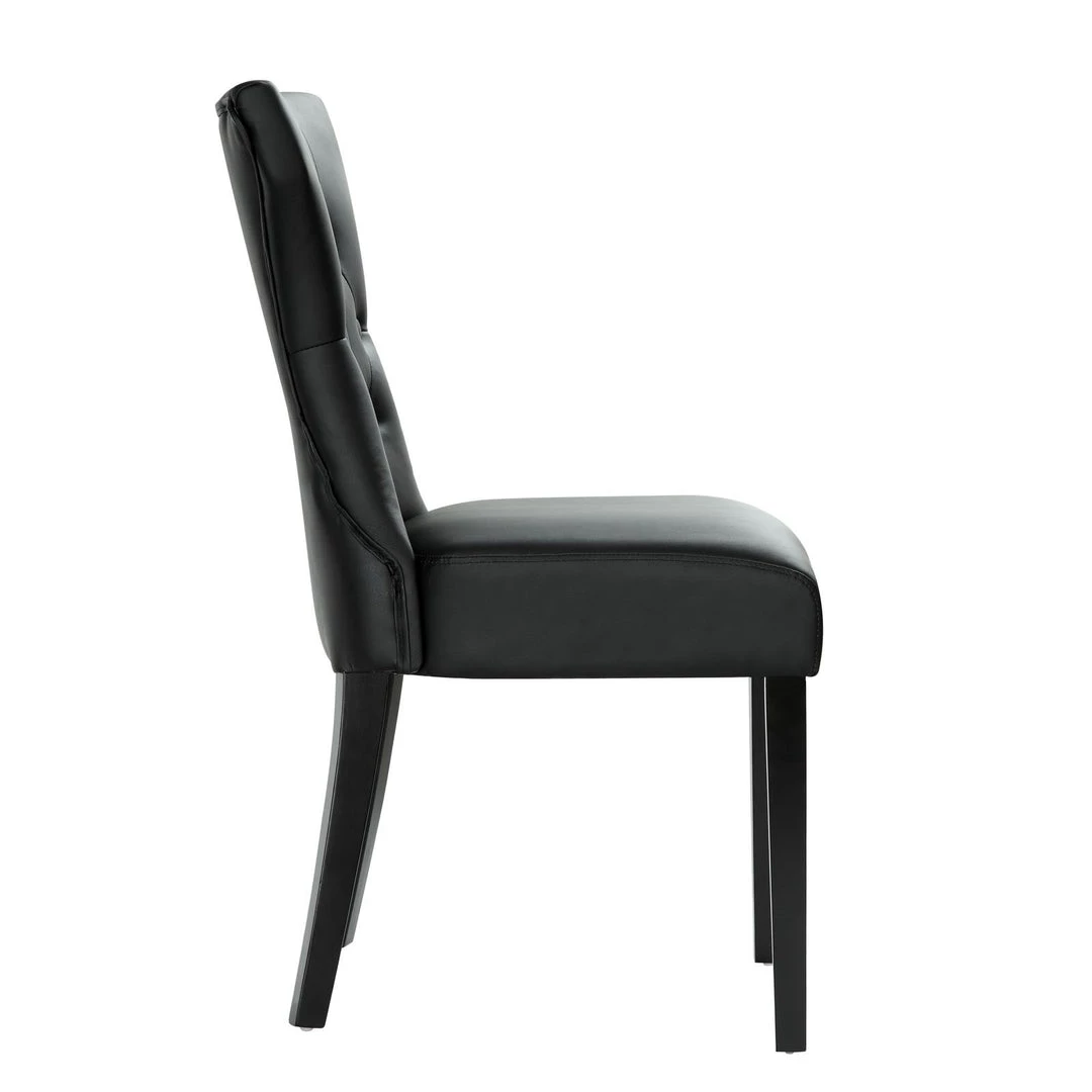 Modway Silhouette Dining Vinyl Side Chair Dining Room