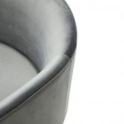 VIG Modrest Elisa - Modern Velvet & Brass Dining Chair Dining Room