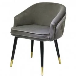 VIG Modrest Elliot - Contemporary Black/Gold Dining Chair (Set Of 2)