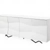 VIG Modrest Ely - Modern White High Gloss Buffet