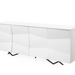 VIG Modrest Ely - Modern White High Gloss Buffet