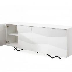 VIG Modrest Ely - Modern White High Gloss Buffet