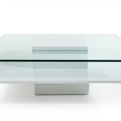VIG Modrest Emulsion - Modern Glass Coffee Table Living Room