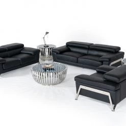 VIG Living Room Divani Casa Encore - Modern Leather Sofa Set