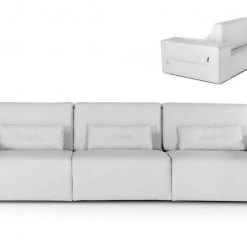 VIG Accenti Italia Enjoy Italian Modern Leather Sofa
