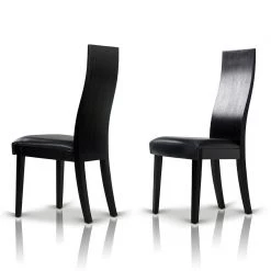 VIG Escape - Modern Black Oak Dining Chair (Set Of 2) Dining Room