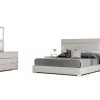 VIG Modrest Ethan Italian Modern Grey Bedroom Set By Hollywood Glam